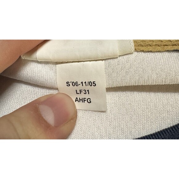 Y2K San Diego Padres Lee Sport Stitched Logo Jersey Shirt Size Large 2005 White - Picture 6 of 9